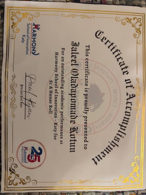 Awards Recognition - Academic awards and recognition